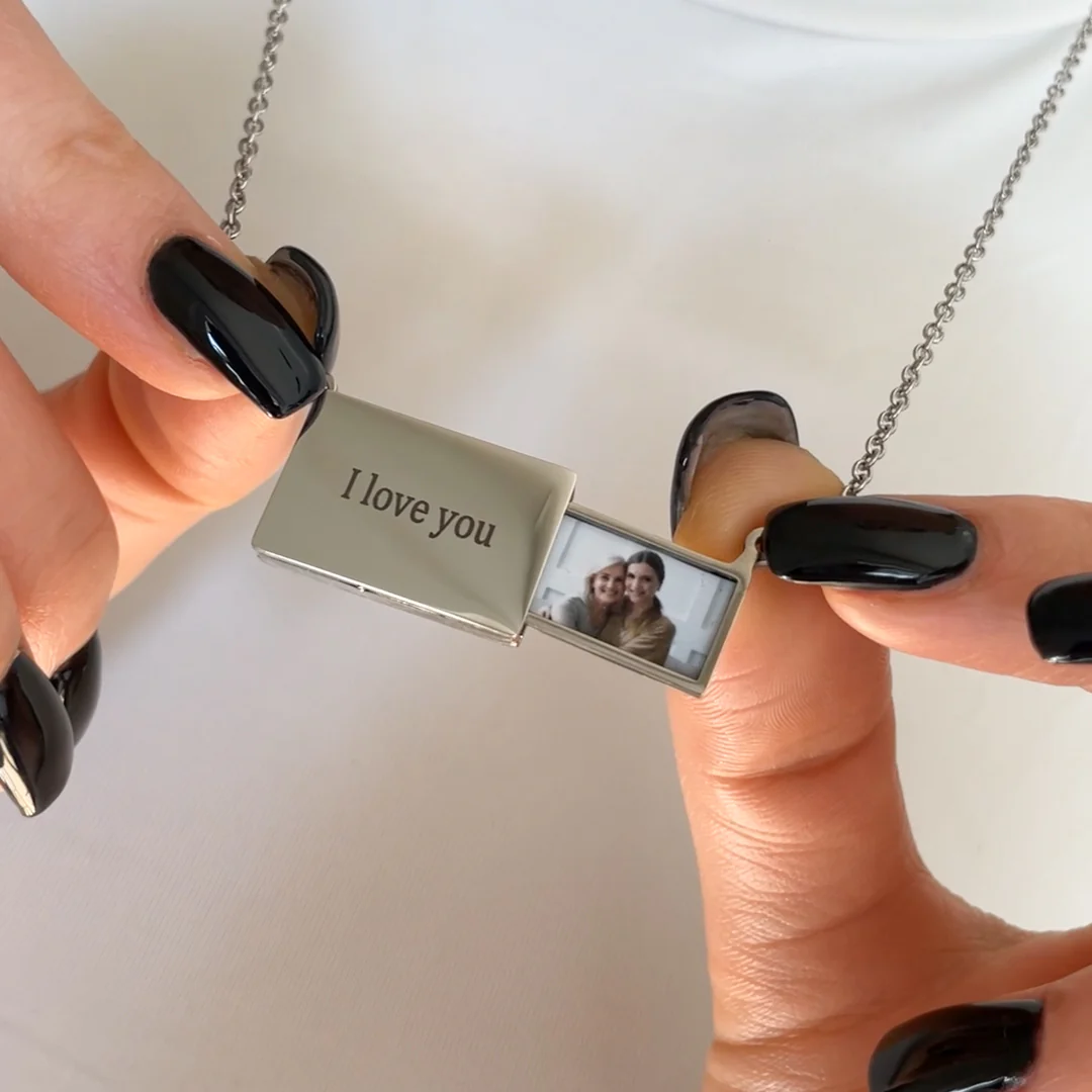 Personalized photo Necklace - To my Mother - Image 15