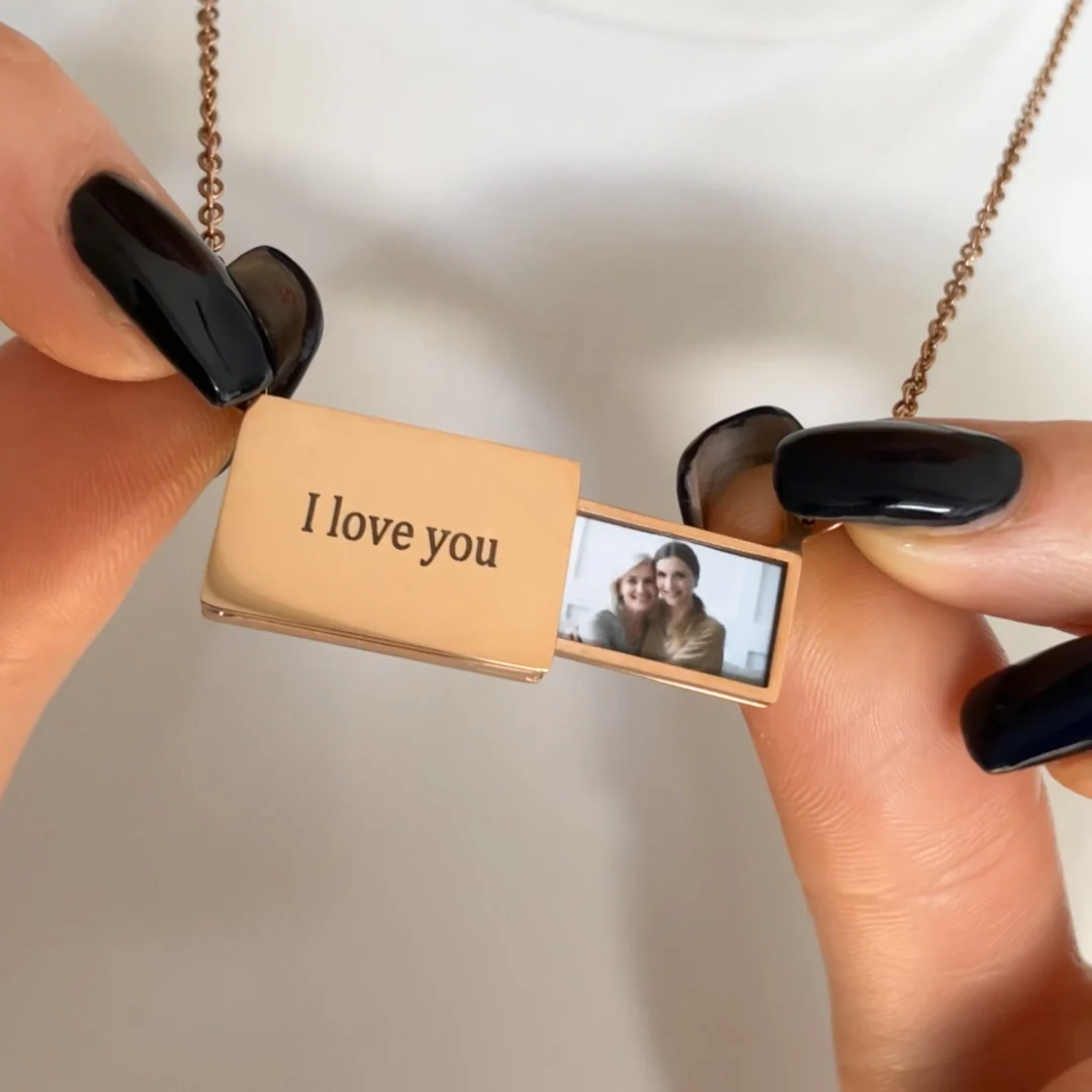 Personalized photo Necklace - To my Mother - Image 16