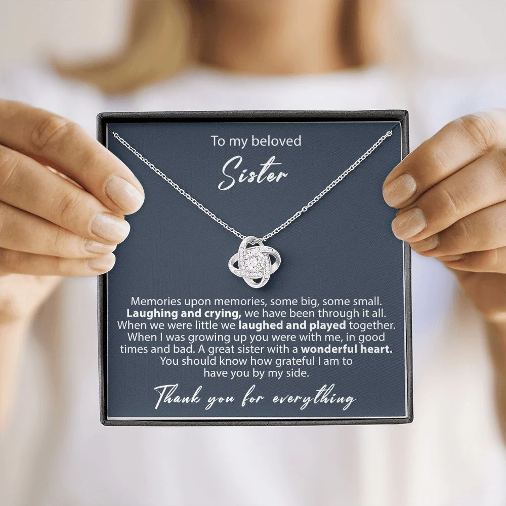 Crystal necklace - To my beloved Sister - Image 7