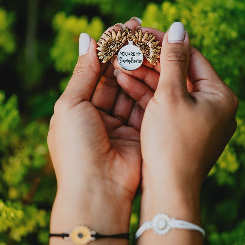 Sunflower necklace - You are my sunshine - Image 2