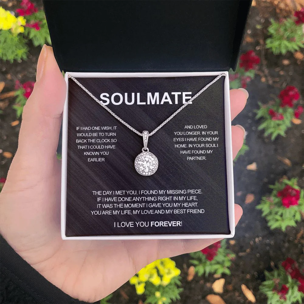 Crystal necklace - To my Soulmate - Image 7