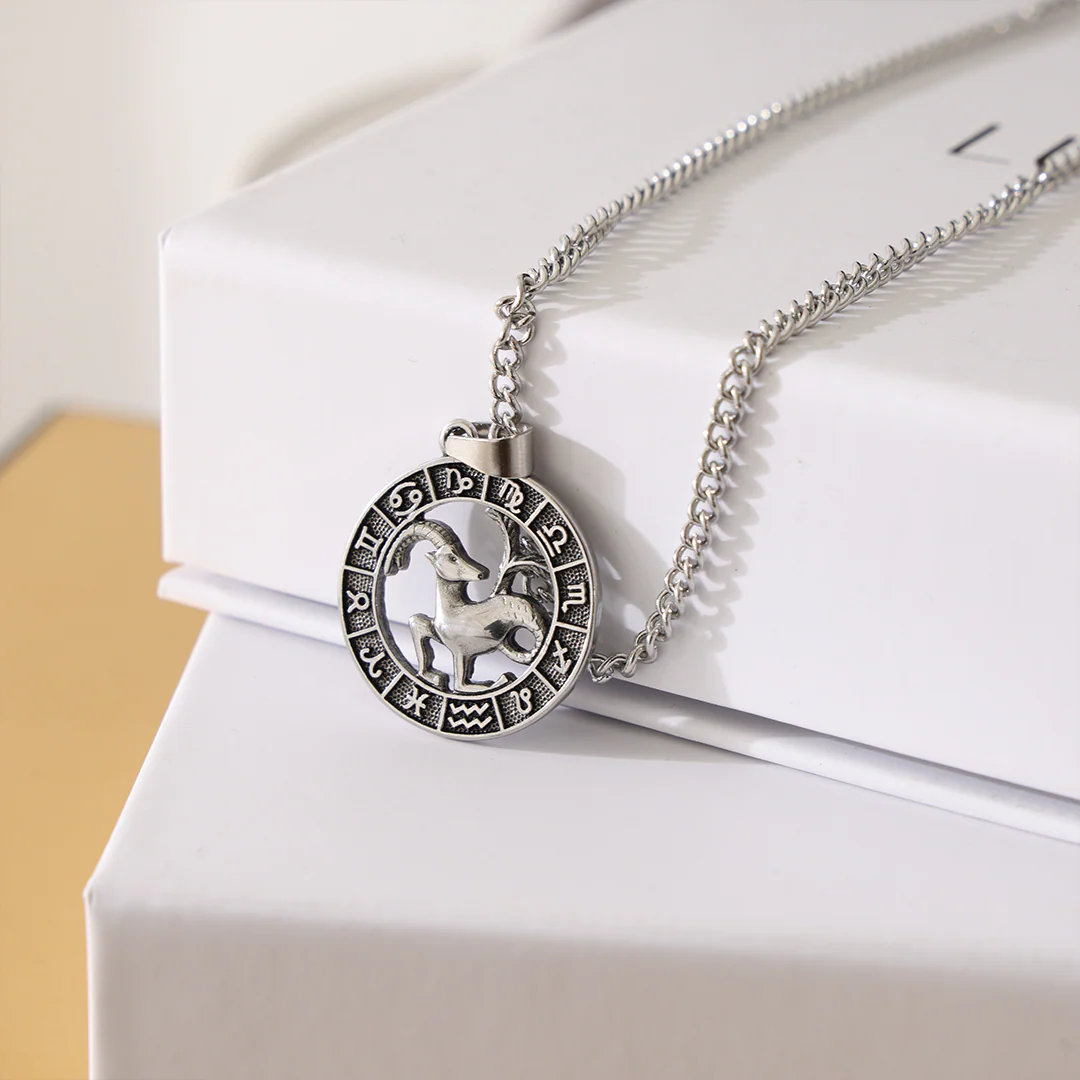Endless-Bracelet with Engraving & Zodiac Sign Necklace - Image 8