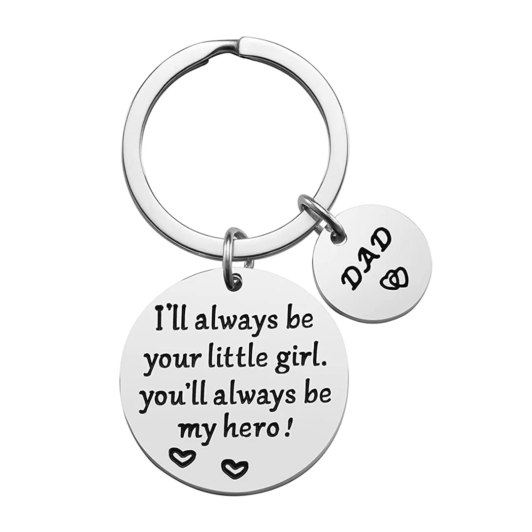 Stainless Steel Keychain - To my Dad