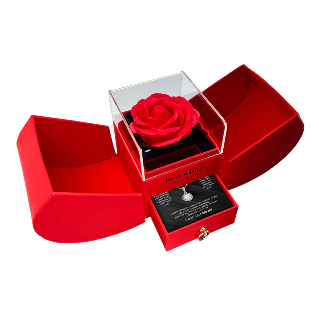 Sterling Silver Necklace - Heart Box - To My Baby - Image 4