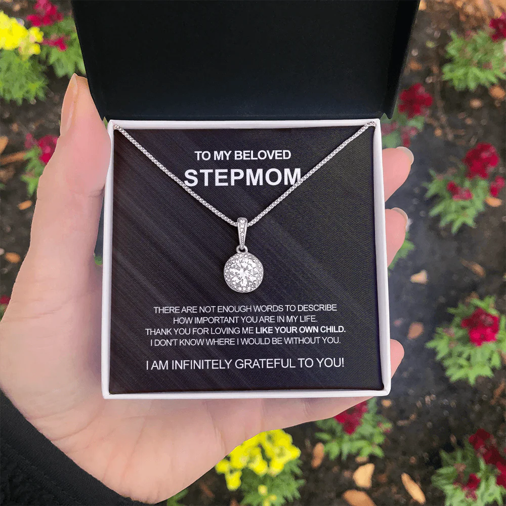 Crystal necklace - To my Stepmom - Image 4