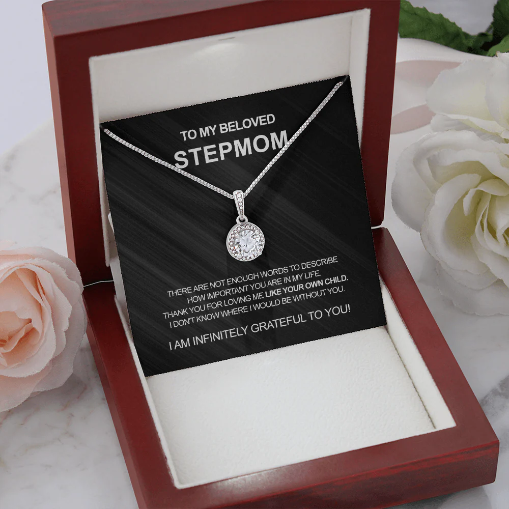 Crystal necklace - To my Stepmom - Image 5