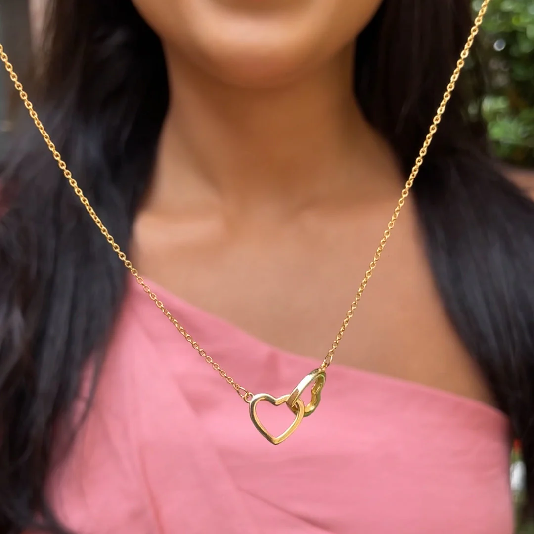 Engraved Necklace - With Real Rose + FREE EARRINGS - Image 2
