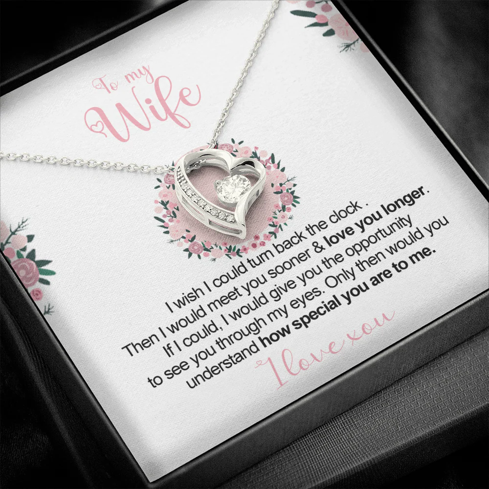 Sterling Silver Necklace - To my wife - Image 2