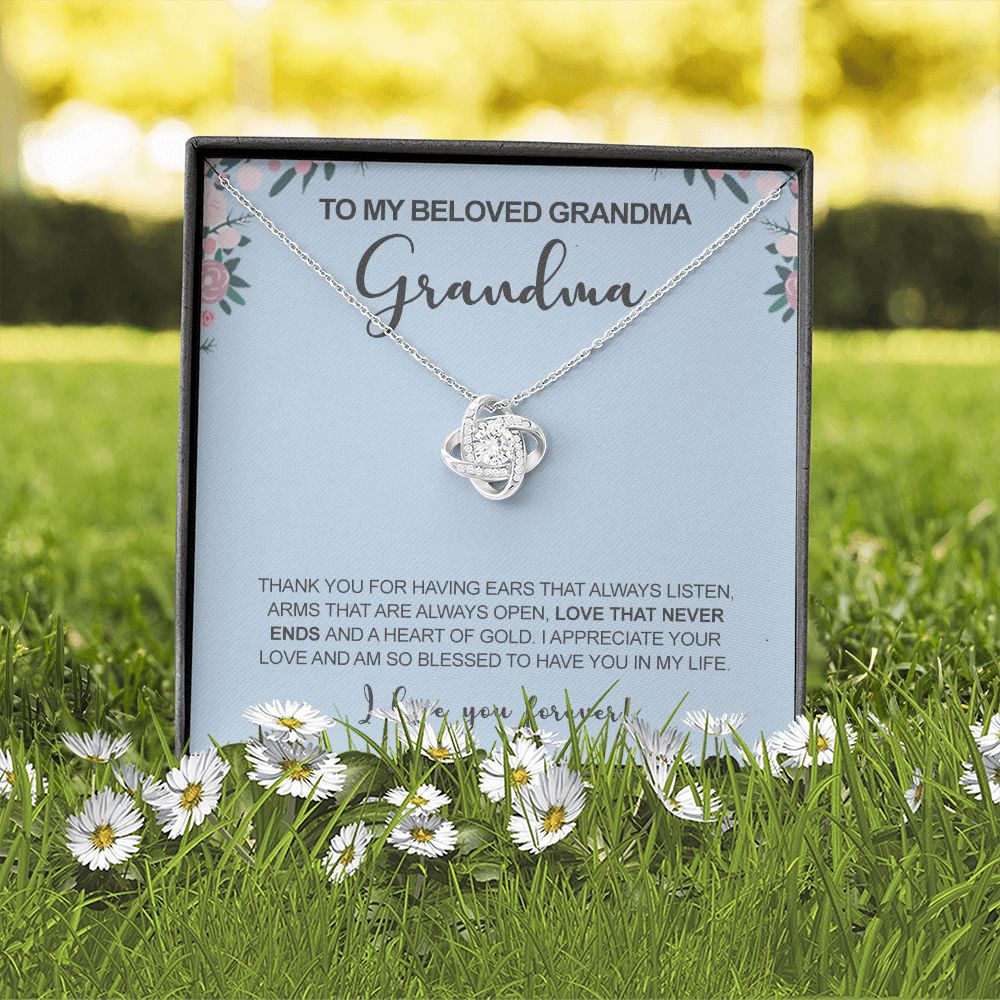 Sterling Silver Necklace - World's best Grandma - Image 6