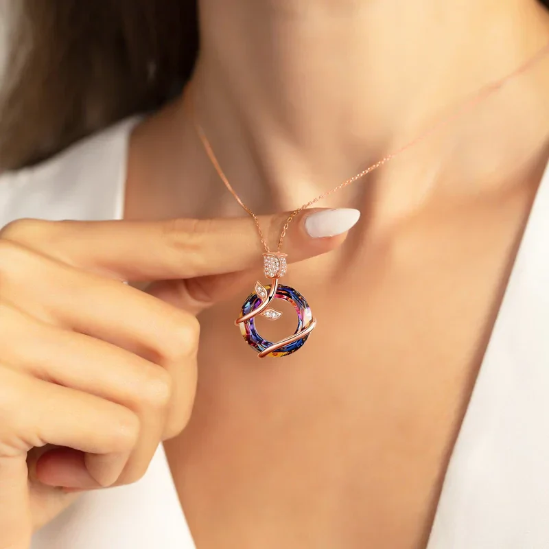 Crystal necklace - To my amazing Wife - Image 3