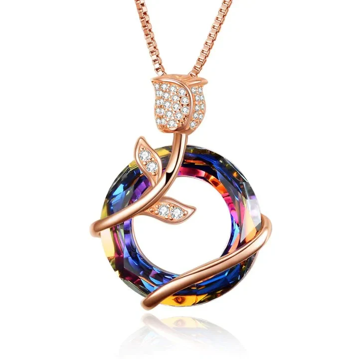 Crystal necklace - To my amazing Wife - Image 4